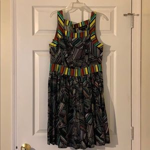 Size 8 African print dress.